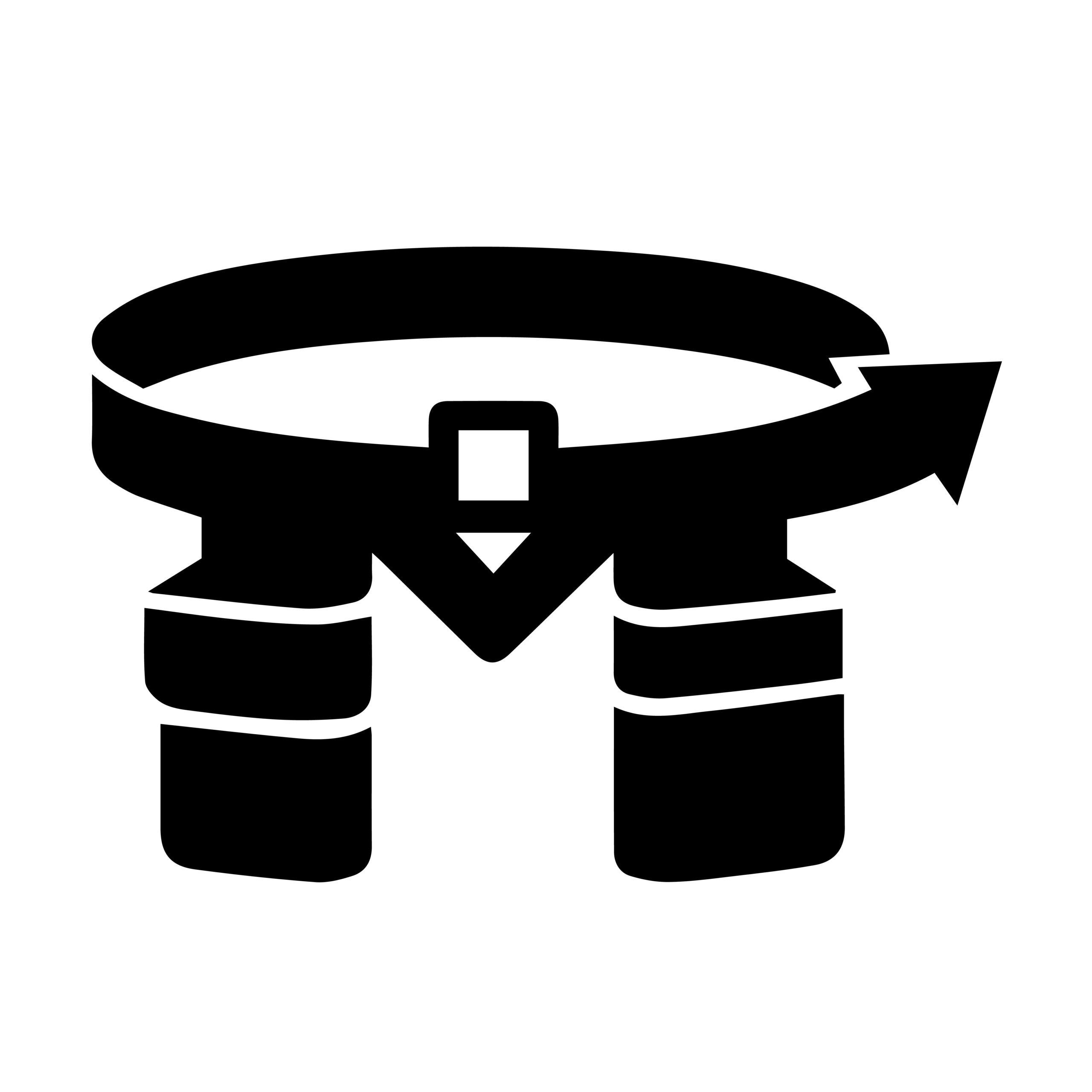 Icon logo for tool belt marketing